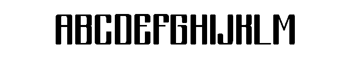 ZENTROVAX-Regular Font UPPERCASE