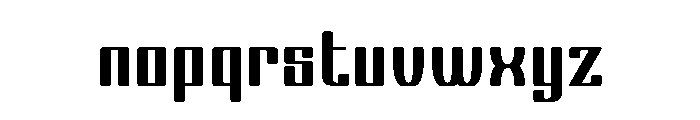 ZENTROVAX-Regular Font LOWERCASE