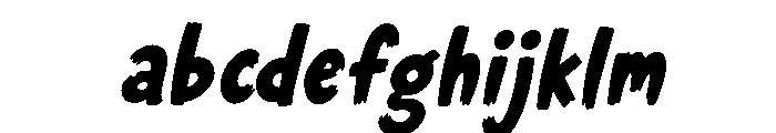 ZEOVRO  MICROH Italic FONT