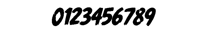 ZEOVROMICROH-Italic Font OTHER CHARS