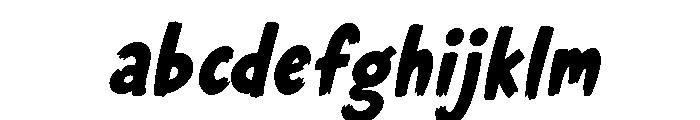 ZEOVROMICROH-Italic FONT