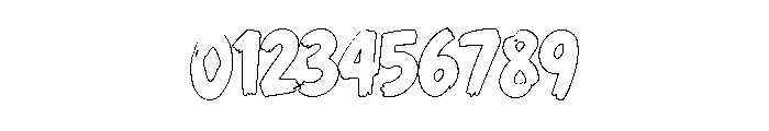 ZEOVROMICROHOutline Font OTHER CHARS