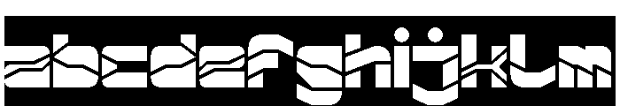 ZERO DIVIDE-Inverse FONT