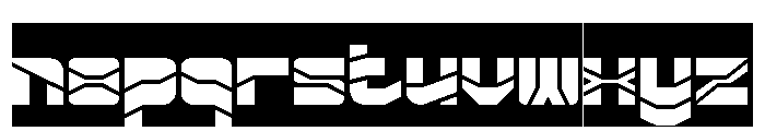 ZERO DIVIDE-Inverse Font LOWERCASE