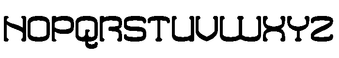 ZERO OF ONE Bold Font UPPERCASE