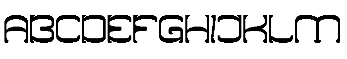 ZERO OF ONE Font UPPERCASE