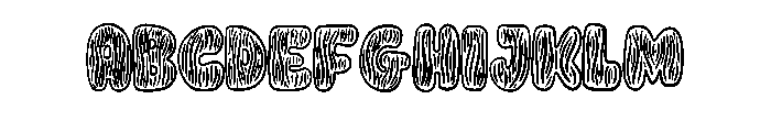 Zebra Cartoon By Squeeb Regular FONT
