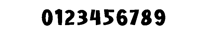 Zebra Mood Font OTHER CHARS