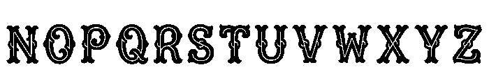 Zeena Regular Font LOWERCASE