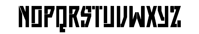 Zegibos Font LOWERCASE