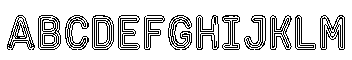 Zehava Regular Font UPPERCASE