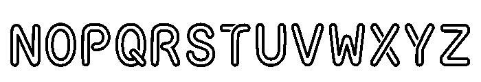 Zelaya Regular Font UPPERCASE