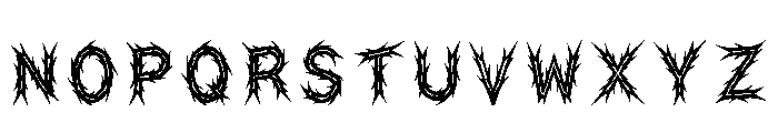 Zelena Regular Font LOWERCASE