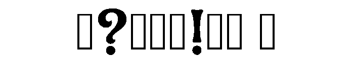 Zelene Regular Font OTHER CHARS
