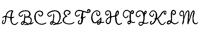 Zenith_Grace Font UPPERCASE