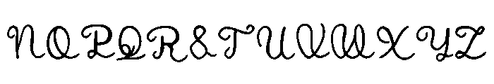 Zenith_Grace Font UPPERCASE
