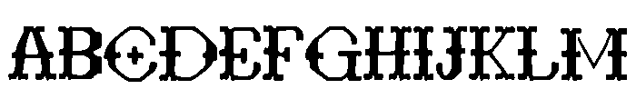 Zenith_Sans Font UPPERCASE