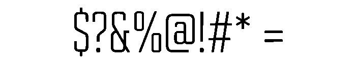 ZenithBell Font OTHER CHARS
