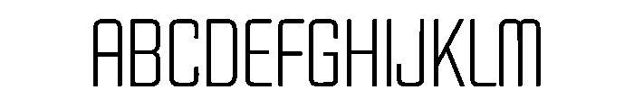 ZenithBell Font UPPERCASE