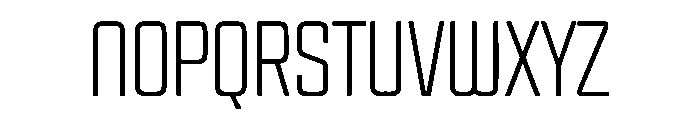ZenithBell Font UPPERCASE