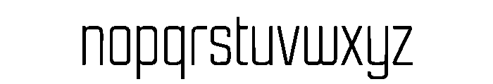 ZenithBell Font LOWERCASE