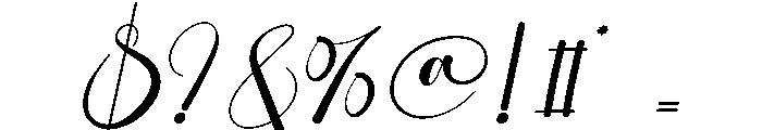 Zenitha Font OTHER CHARS