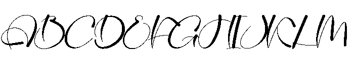 Zenitha Font UPPERCASE