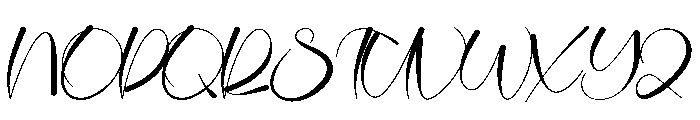Zenitha Font UPPERCASE