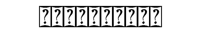 Zenkai Font OTHER CHARS