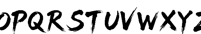 Zenkai Font UPPERCASE
