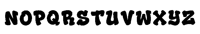 Zenna Regular Font UPPERCASE