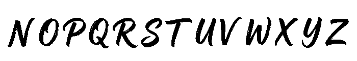 Zenobia Regular Font LOWERCASE