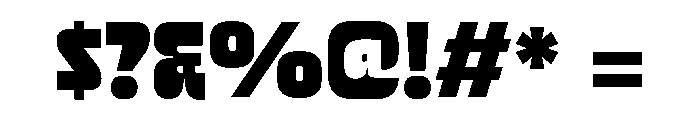 Zensult Regular Font OTHER CHARS