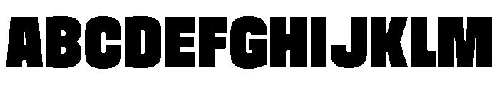 Zensult Regular Font UPPERCASE