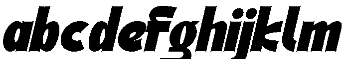 Zentaro Italic FONT