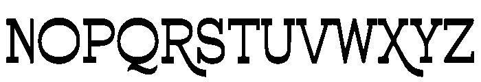 Zentaro Font UPPERCASE