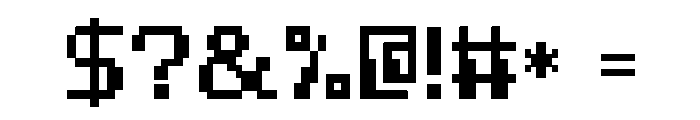 Zentax Font OTHER CHARS