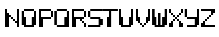 Zentax Font UPPERCASE