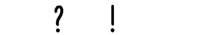 Zenthor Font OTHER CHARS