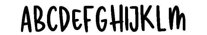 Zenthor Font UPPERCASE