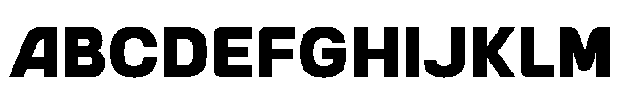 Zentor Font UPPERCASE