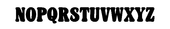 Zentra Font UPPERCASE