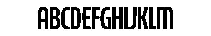 Zentron Sans Font UPPERCASE