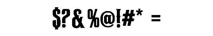 Zenvora Font OTHER CHARS