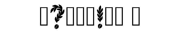 Zenyth Regular Font OTHER CHARS