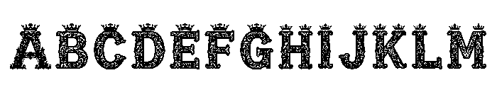 Zephor Regular Font UPPERCASE