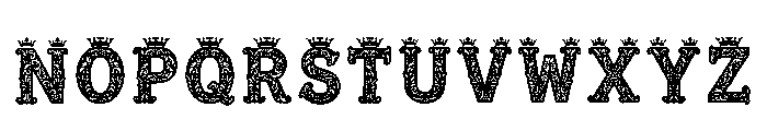 Zephor Regular Font UPPERCASE