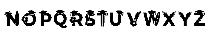 Zephron Regular Font UPPERCASE