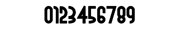 Zeraf-Black Font OTHER CHARS