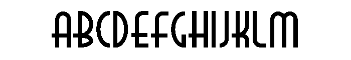 Zeraf-Bold Font UPPERCASE